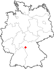 Karte Schwarzach am Main